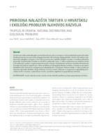 Prirodna nalazišta tartufa u Hrvatskoj i ekološki problemi njihovog razvoja