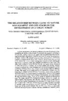 The relationship between close to nature management and life stages in the development of a virgin forest