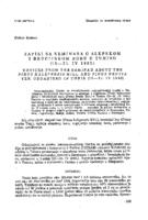 Zapisi sa seminara o alepskom i brucijskom boru u Tunisu (15—21. IV 1985.)