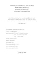 Sorpcijska svojstva komercijalnog drvno-plastičnog kompozita na bazi poli(vinil-klorida)