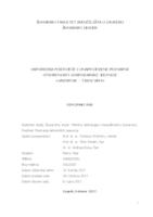 prikaz prve stranice dokumenta Usporedba postojeće i unaprijeđene primarne otvorenosti jedinice Javornik-Tisov vrh