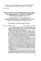 prikaz prve stranice dokumenta Prilog poznavanju morfološko-bioloških značajki plodova i sjemena grmaste čivitnjače (Amorpha fruticosa L.)