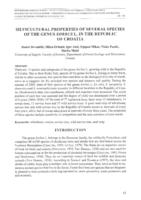 prikaz prve stranice dokumenta Silvicultural properties of several species of the genus Sorbus L. in the Republic of Croatia