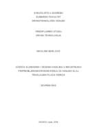 prikaz prve stranice dokumenta Učešća slobodnih i vezanih kiselina u industrijski pripremljenom drvnom iverju za vanjski sloj troslojnih ploča iverica
