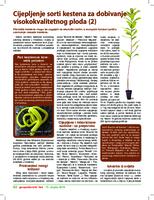 prikaz prve stranice dokumenta Cijepljenje sorti kestena za dobivanje visokokvalitetnog ploda (2)