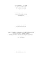 prikaz prve stranice dokumenta Populacijska varijabilnost običnog jasena (Fraxinus excelsior L.) u Hrvatskoj prema morfološkim obilježjima listova