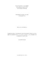 prikaz prve stranice dokumenta Morfološka i kemijska raznolikost populacija obične borovnice (Vaccinium myrtillus L.) na području Gorskoga kotara