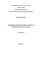 prikaz prve stranice dokumenta Usporedba tri metode bonitiranja staništa za europskog zeca (Lepus europaeus)