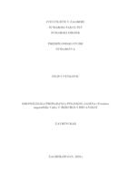 prikaz prve stranice dokumenta Kronologija propadanja poljskog jasena (Fraxinus angustifolia Vahl.) u Republici Hrvatskoj