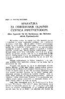 prikaz prve stranice dokumenta Aparatura za određivanje glinenih čestica pipetmetodom