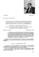 prikaz prve stranice dokumenta  Prirodna obnova lužnjakovih sastojina u uvjetima slabog i neredovitog uroda sjemenom 