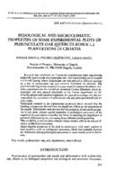 prikaz prve stranice dokumenta Pedological and microclimatic properties of some experimental plots of pedunculate oak (Quercus robur L.) plantations in Croatia