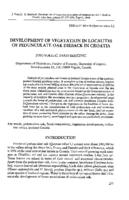 prikaz prve stranice dokumenta Development of vegetation in localities of pedunculate oak dieback in Croatia