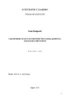 prikaz prve stranice dokumenta Taksonomski status autohtonih vrsta rada Quercus (Fagaceae) u Hrvatskoj