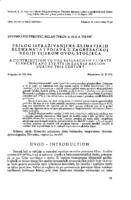 prikaz prve stranice dokumenta Prilog istraživanjima klimatskih elemenata i pojava u zagrebačkoj regiji tijekom ovog stoljeća 