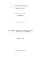 prikaz prve stranice dokumenta Gospodarenje divljom mačkom  (Felis silvestris) u Republici Hrvatskoj