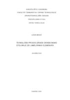 prikaz prve stranice dokumenta Tehnološki proces izrade građevinske stolarija od lameliranih elemenata