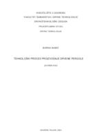 prikaz prve stranice dokumenta Tehnološki proces proizvodnje drvene pergole