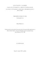 prikaz prve stranice dokumenta Nedestruktivna procjena koncentracije fotosintetskih pigmenata u lišću obične bukve i hrasta kitnjaka pomoću prijenosnog klorofilmetra MC-100