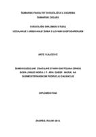 prikaz prve stranice dokumenta Šumskouzgojne značajke starih sastojina crnog bora (Pinus nigra J. F. Arnold subsp. nigra) na submediteranskom području Dalmacije