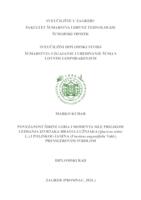 prikaz prve stranice dokumenta Povezanost širine goda i momenta sile prilikom uzimanja izvrtaka hrasta lužnjaka (Quercur robur L.) i poljskog jasena (Fraxinus angustifolia Vahl) Presslerovim svrdlom