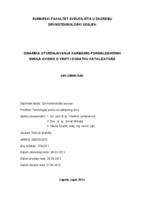 prikaz prve stranice dokumenta Dinamika otvrdnjavanja karbamid-formaldehidnih smola ovisno o vrsti i dodatku katalizatora