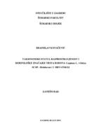 prikaz prve stranice dokumenta Taksonomski status, rasprostranjenost i morfološke značajke vrsta roda Carpinus L. i Ostrya Scop. (Betulaceae) u Hrvatskoj